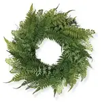 Great Finds Fern Wreath 22"