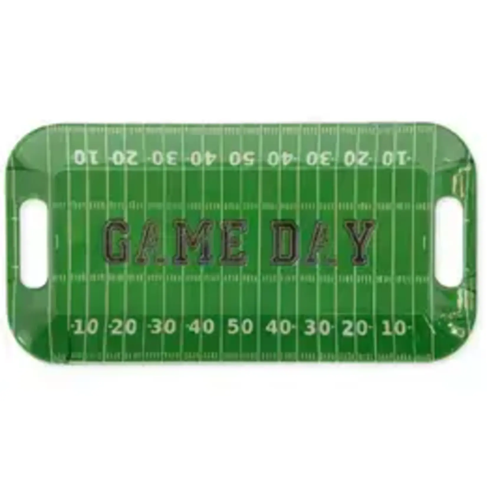 Boston International Import Game Day Football Tray 15" Melamine