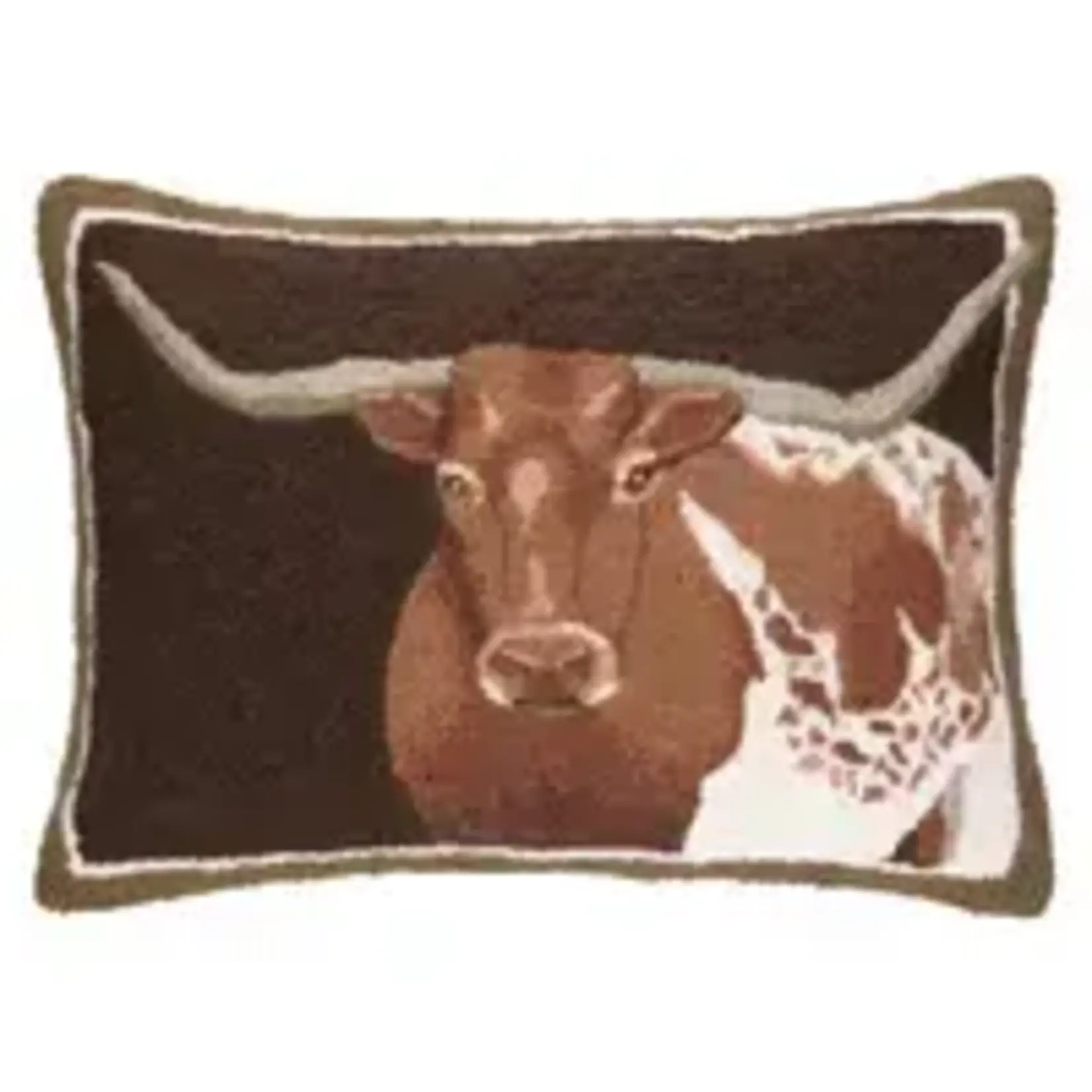 Peking Handicraft Longhorn Hook Pillow