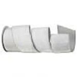 Regency 4" Ivory Velvet Metallic Back Ribbon