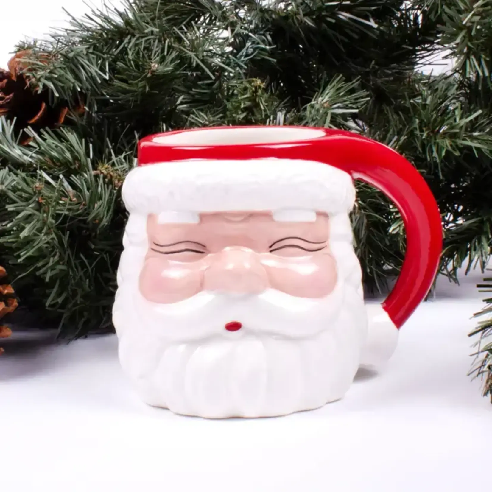 8 Oak Lane Red Santa Mug