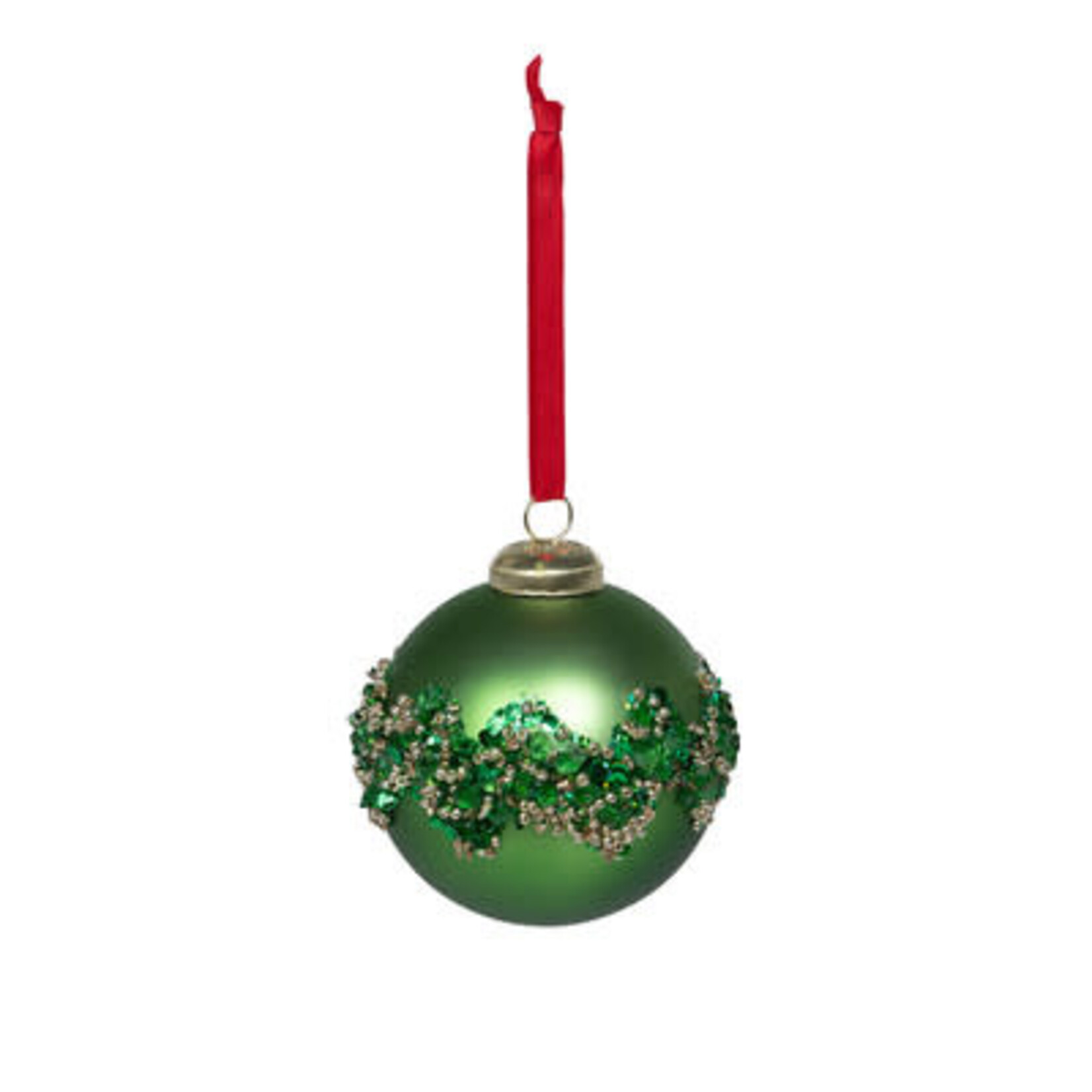Park Hill Bejeweled Glass Ball Ornament