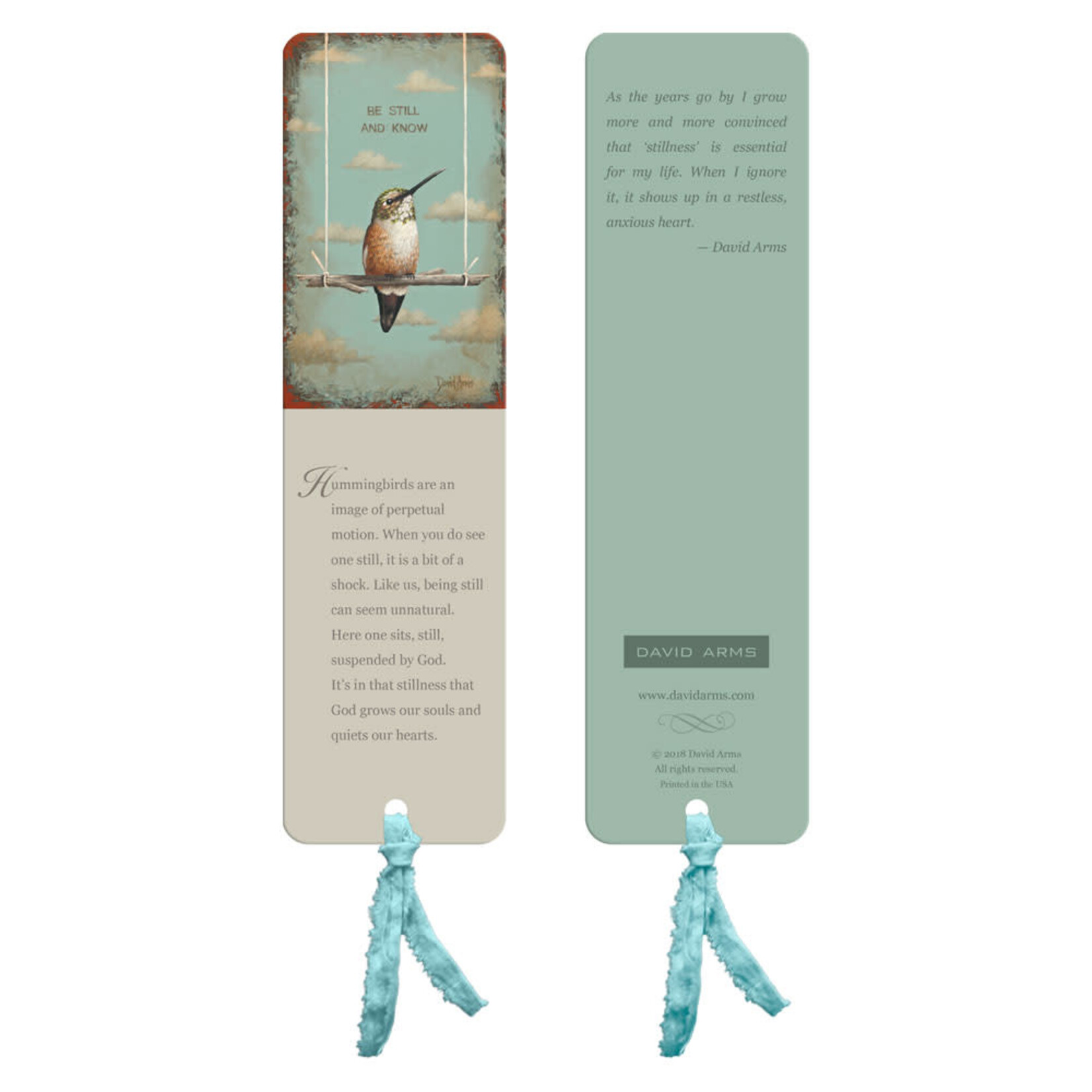 David Arms Be Still and Know Bookmark