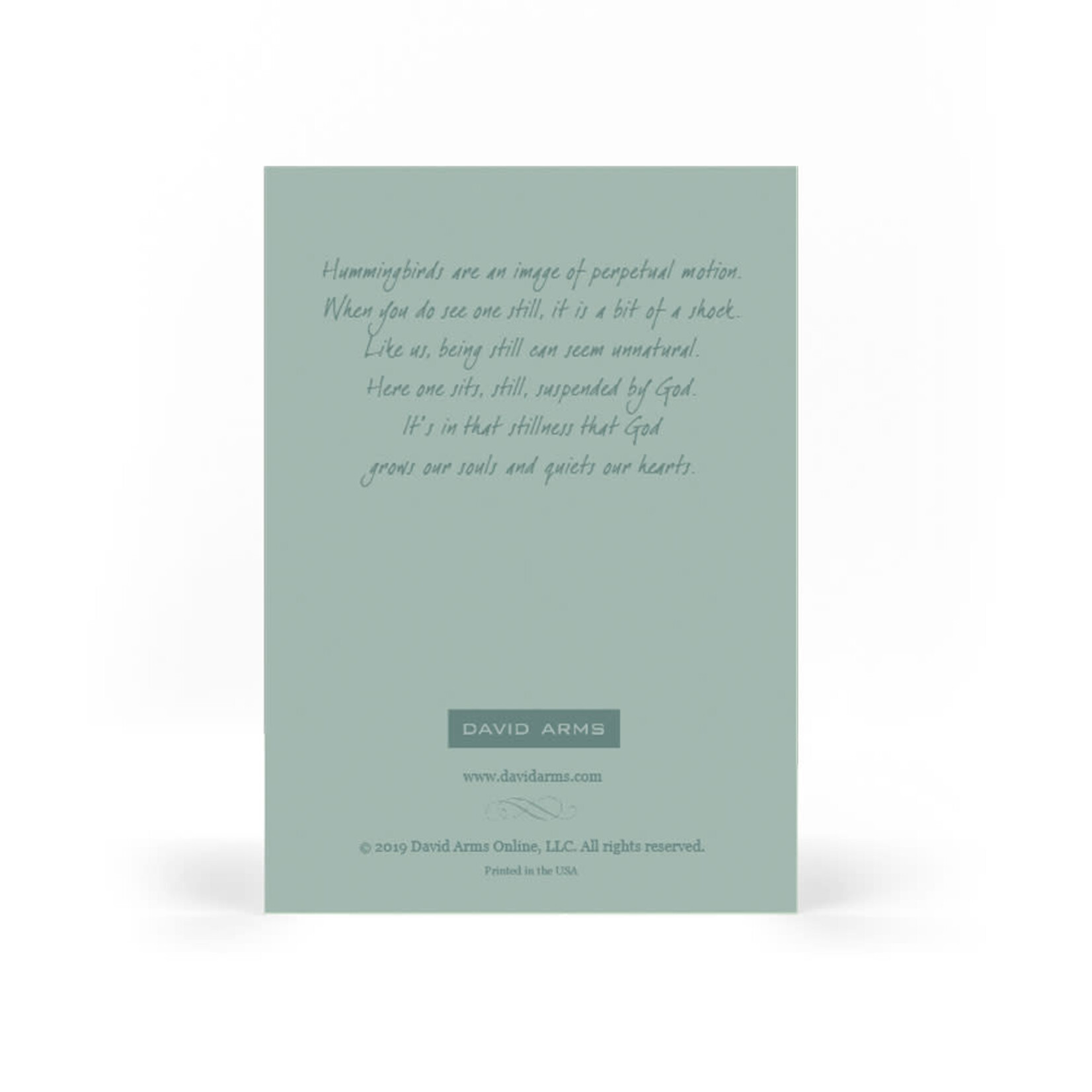 David Arms Be Still and Know Notecard Pack of 8