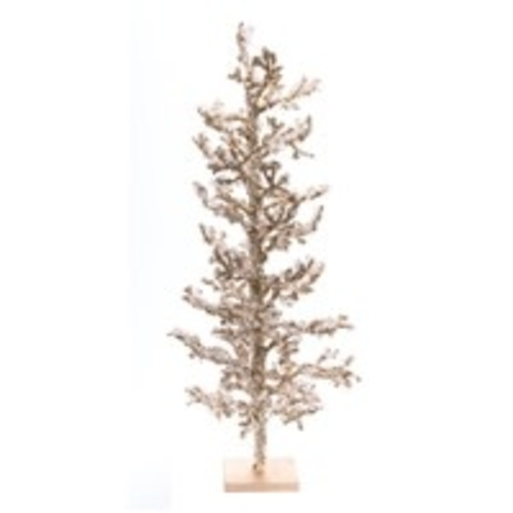 Melrose Icy Tree 24"H Gold