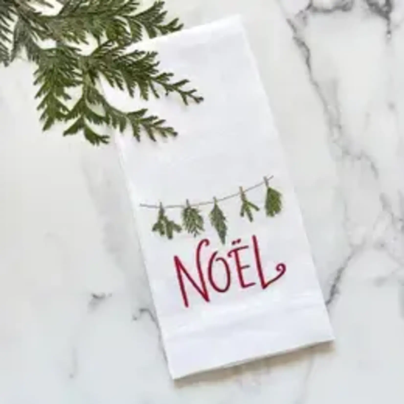 Crown Linen Designs Noel Linen Towel