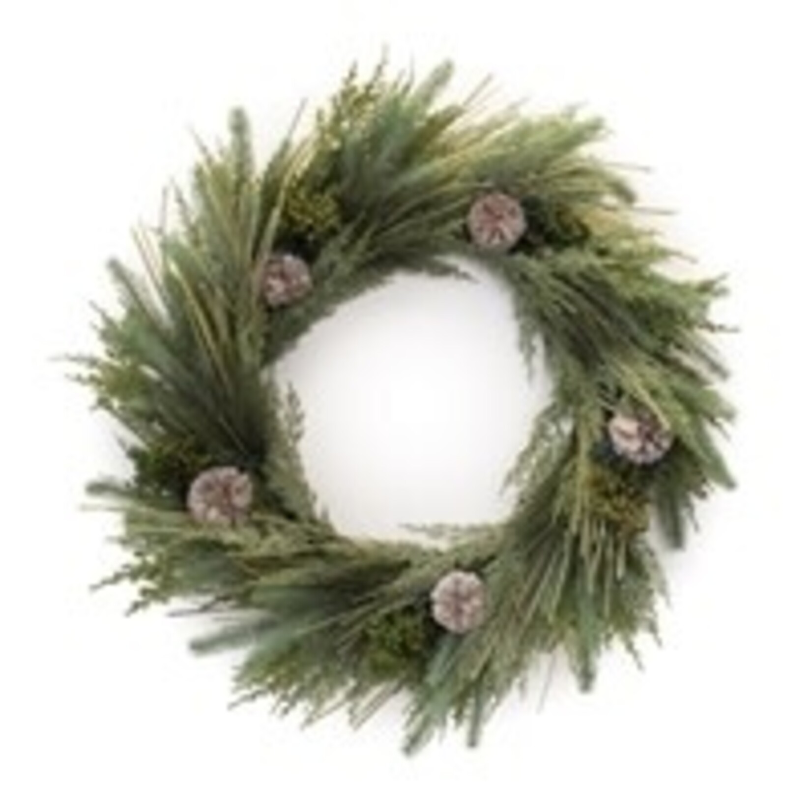 Melrose 24" Mixed Green Wreath