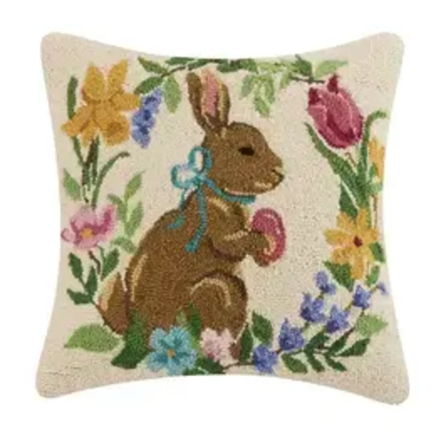 Peking Handicraft Easter Bunny Hook Pillow