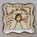 Heartfelt Traditions Candle Plate AW Angels Among Us