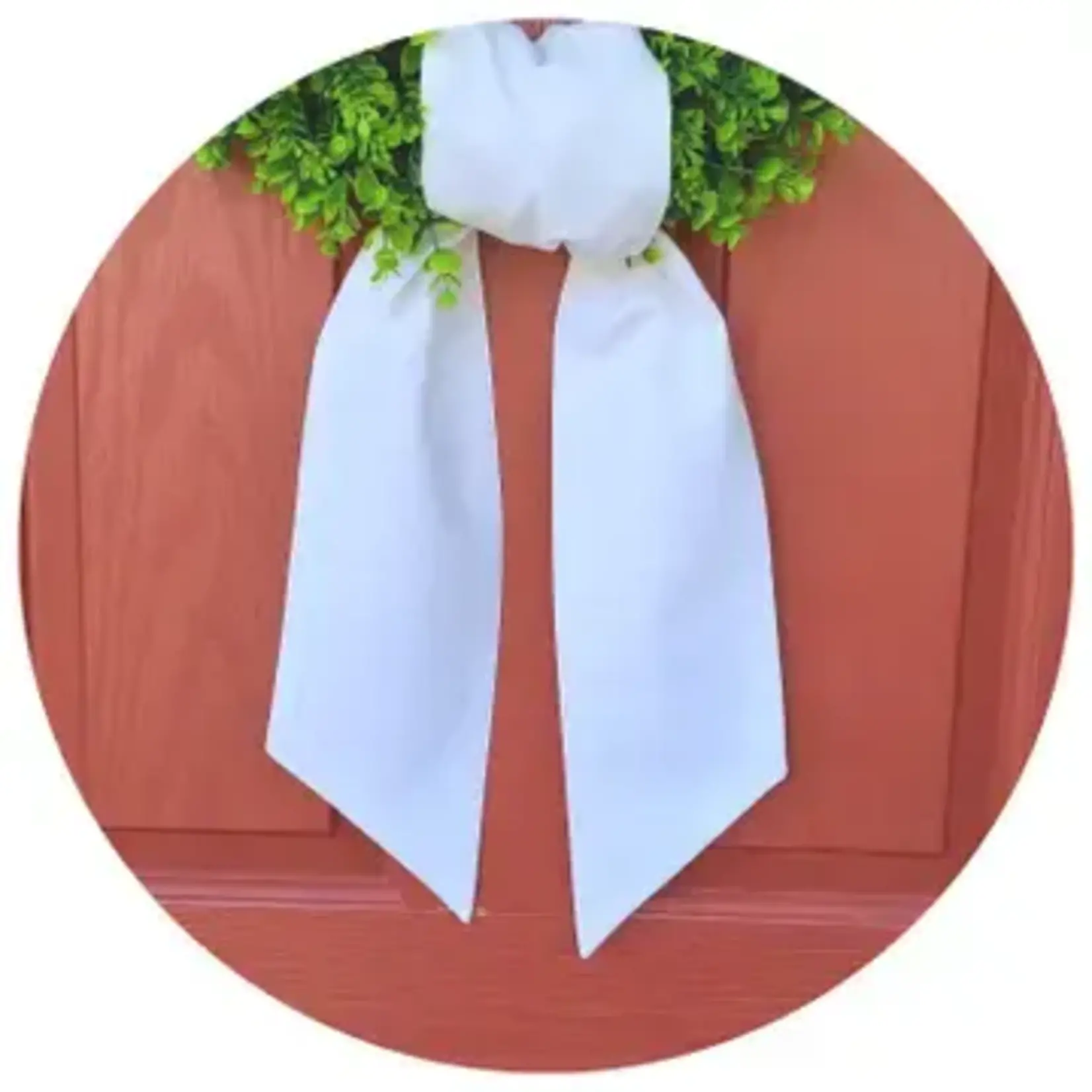 The Royalty Collection White Linen Sash