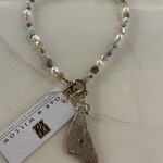 Alecia Bristow Natural Stones - Hand Made - Cultured Pear and Agate