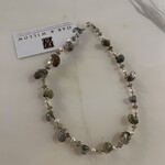 Alecia Bristow Hand-Made, Natlural Stone, Shell Choker w Pearls