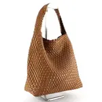 Woven Hobo Bag w Cosmetic Pouch