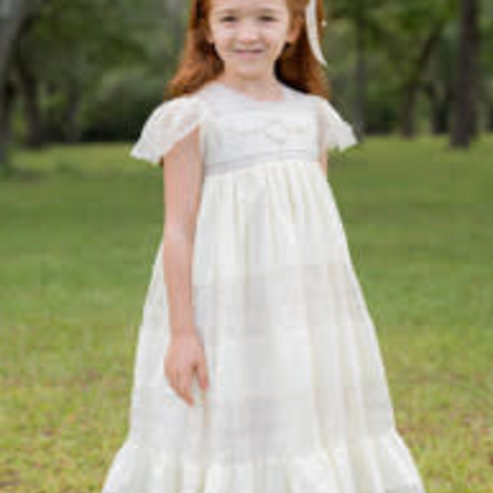 Remember Nguyen Mary Frances Dress - White and Ecru Lace(Not Shown)