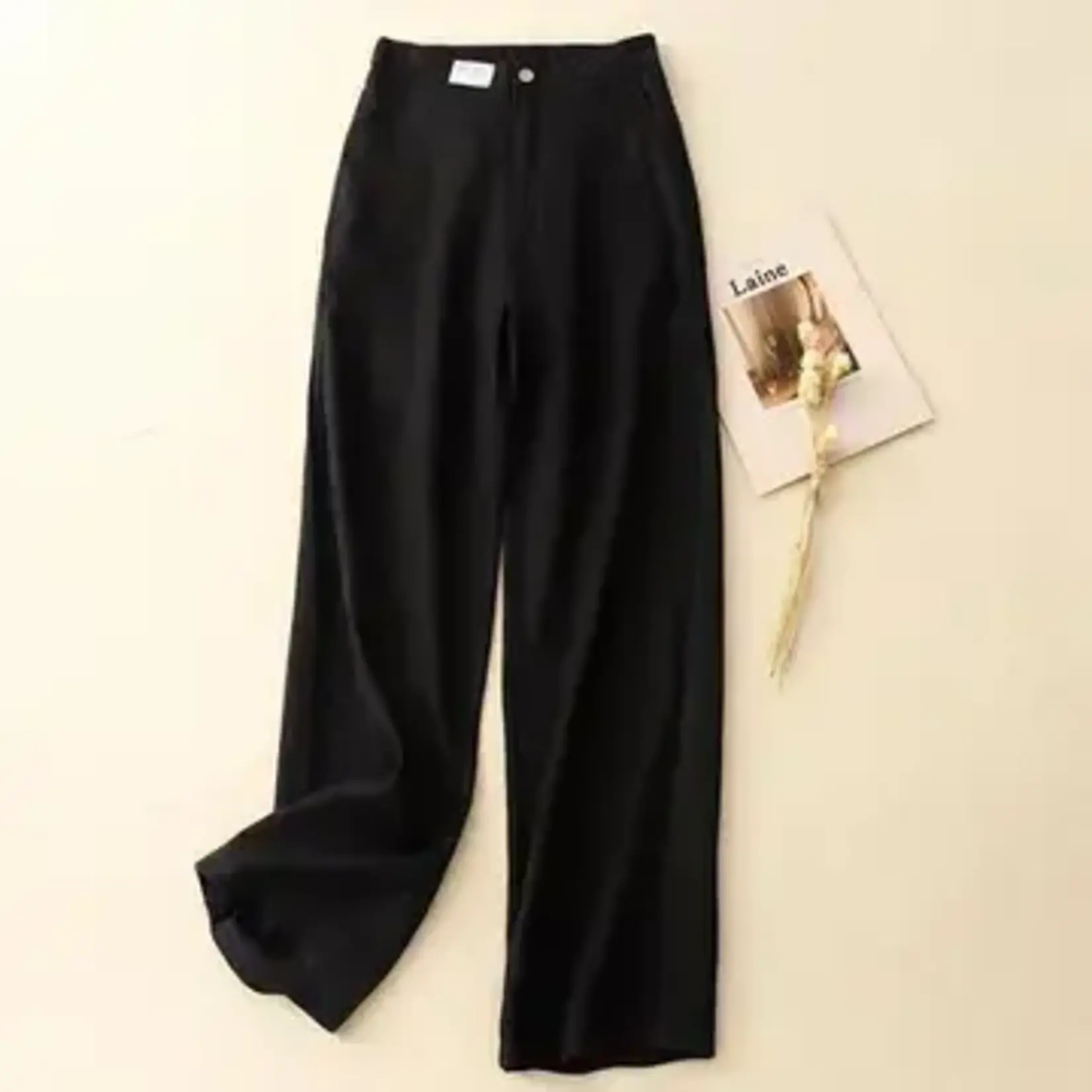 Loose Cotton Linen Trousers