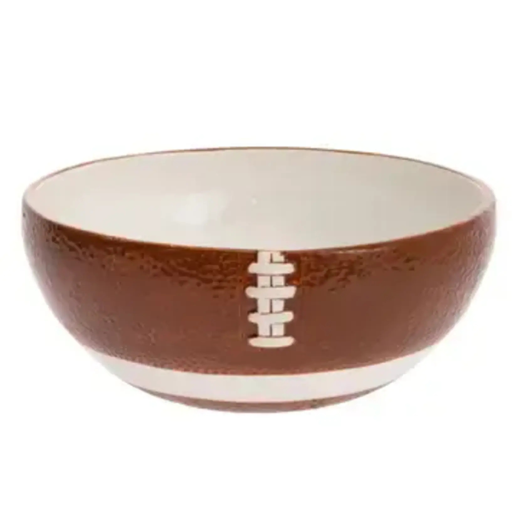 Boston International Import 10" Long Football Fever Large Ceramic Bowl