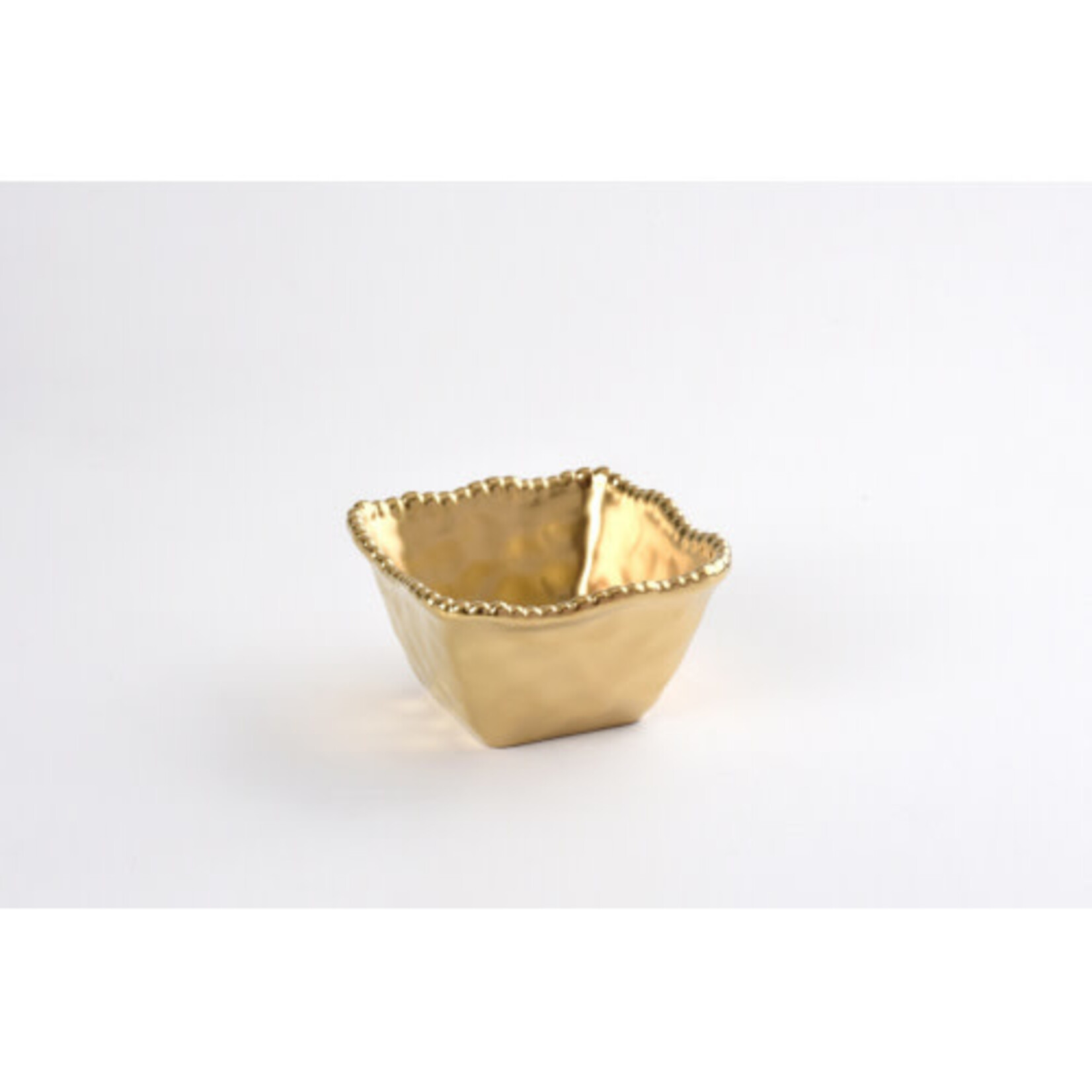 Pampa Bay Gold Square Snack Bowl