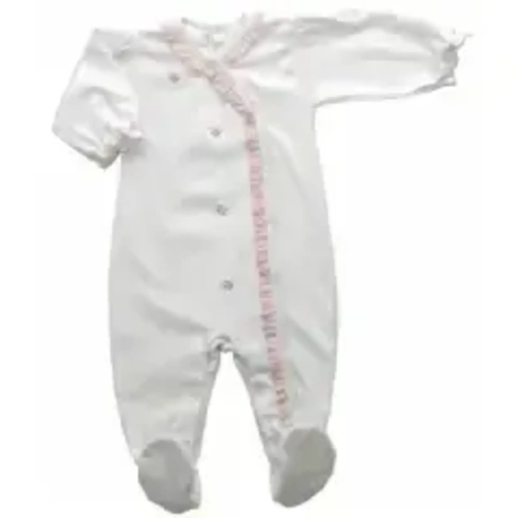 Baby Threads Brielle Pima Cotton Baby Footie 6 Month
