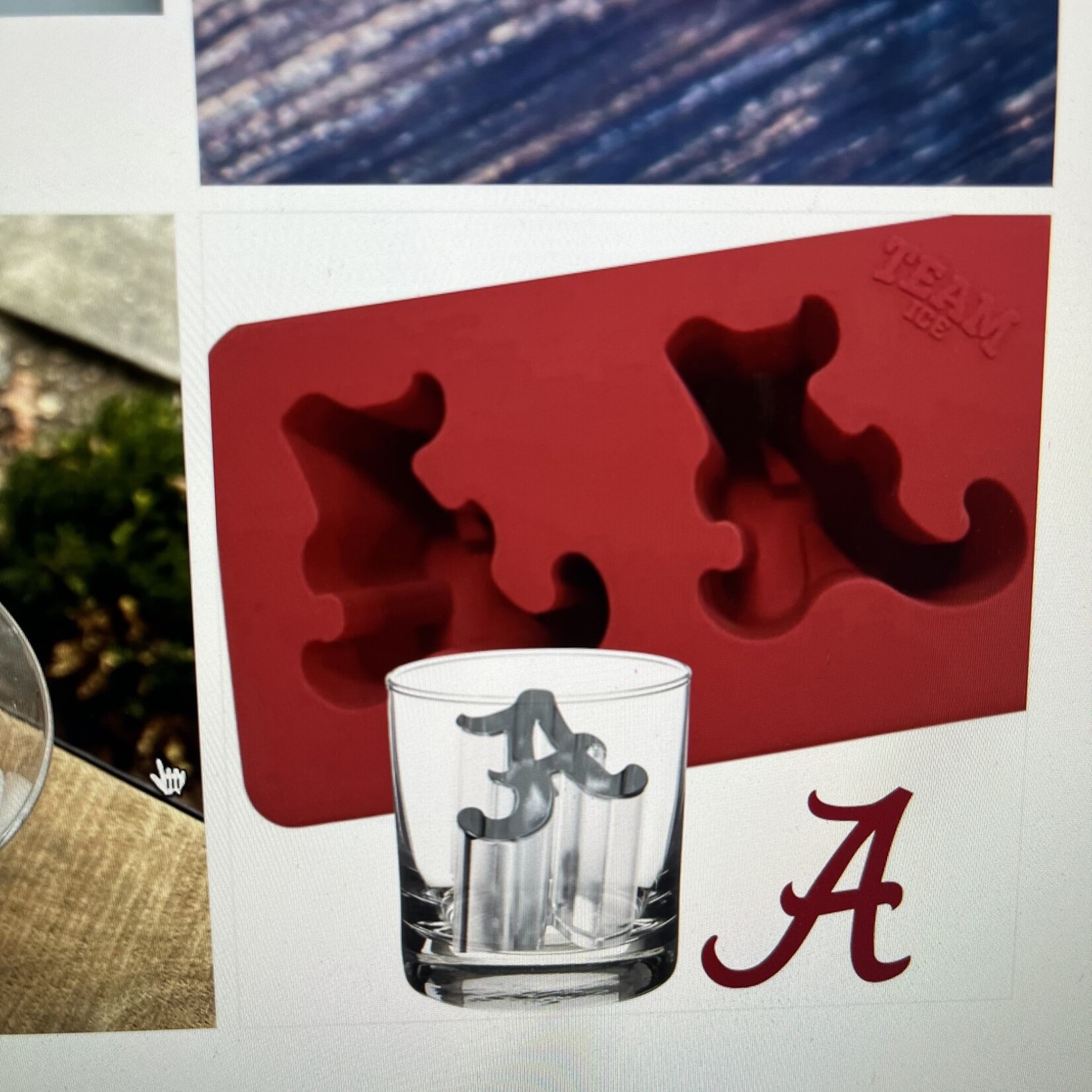 Team Ice Collegiate Ice Cube Molds