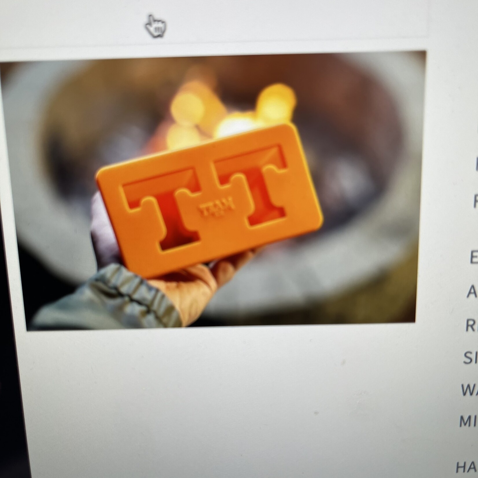Team Ice Collegiate Ice Cube Molds