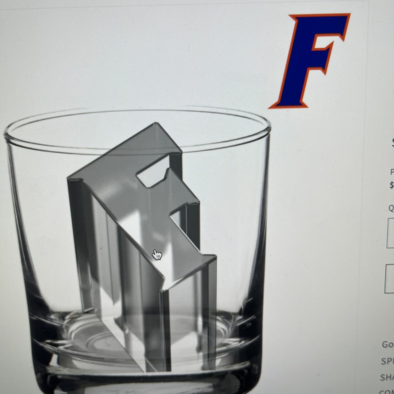 Team Ice Collegiate Ice Cube Molds