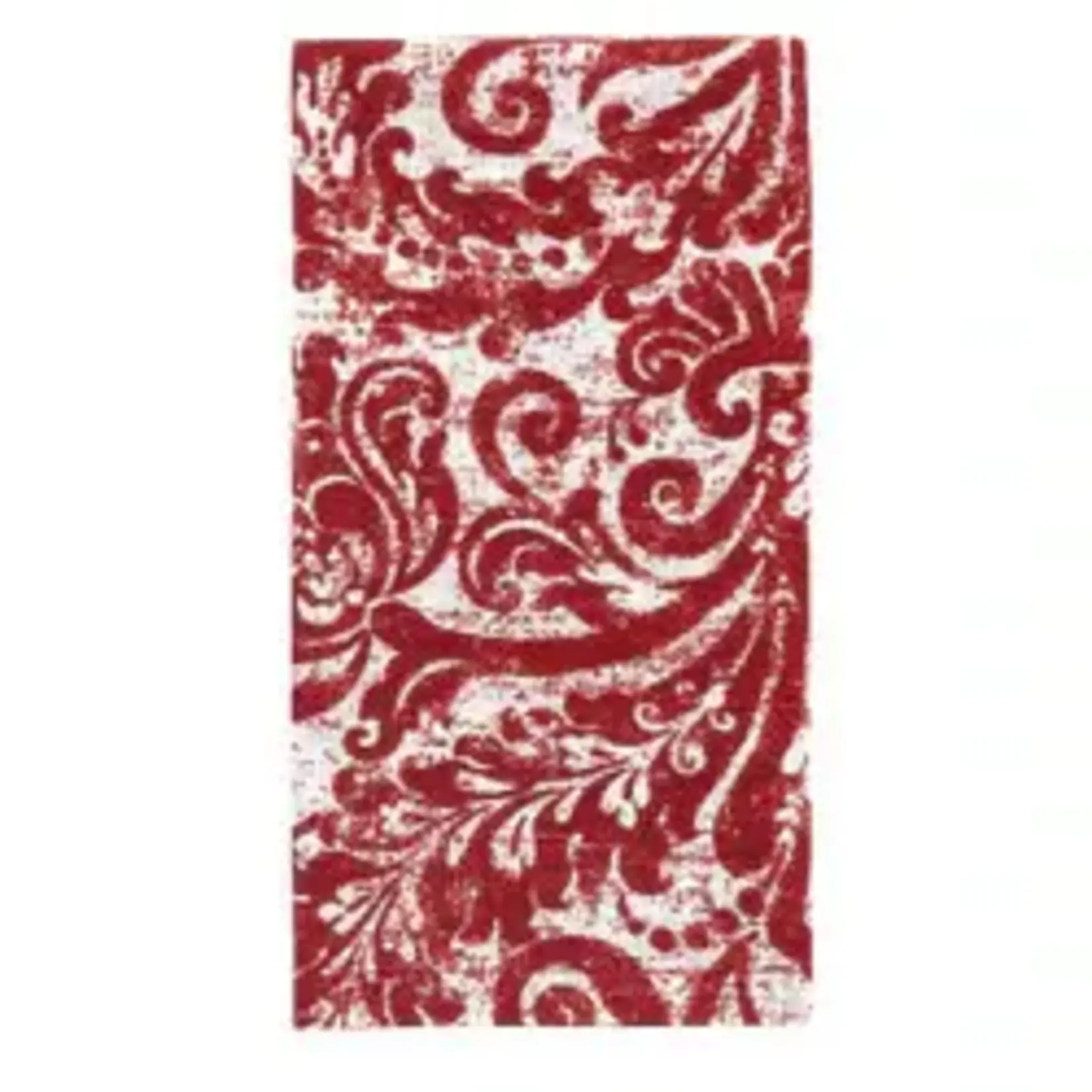 Split P Williamsburg Albemarie Napkin - Red Set of 4