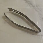 Metal Tongs - Silver