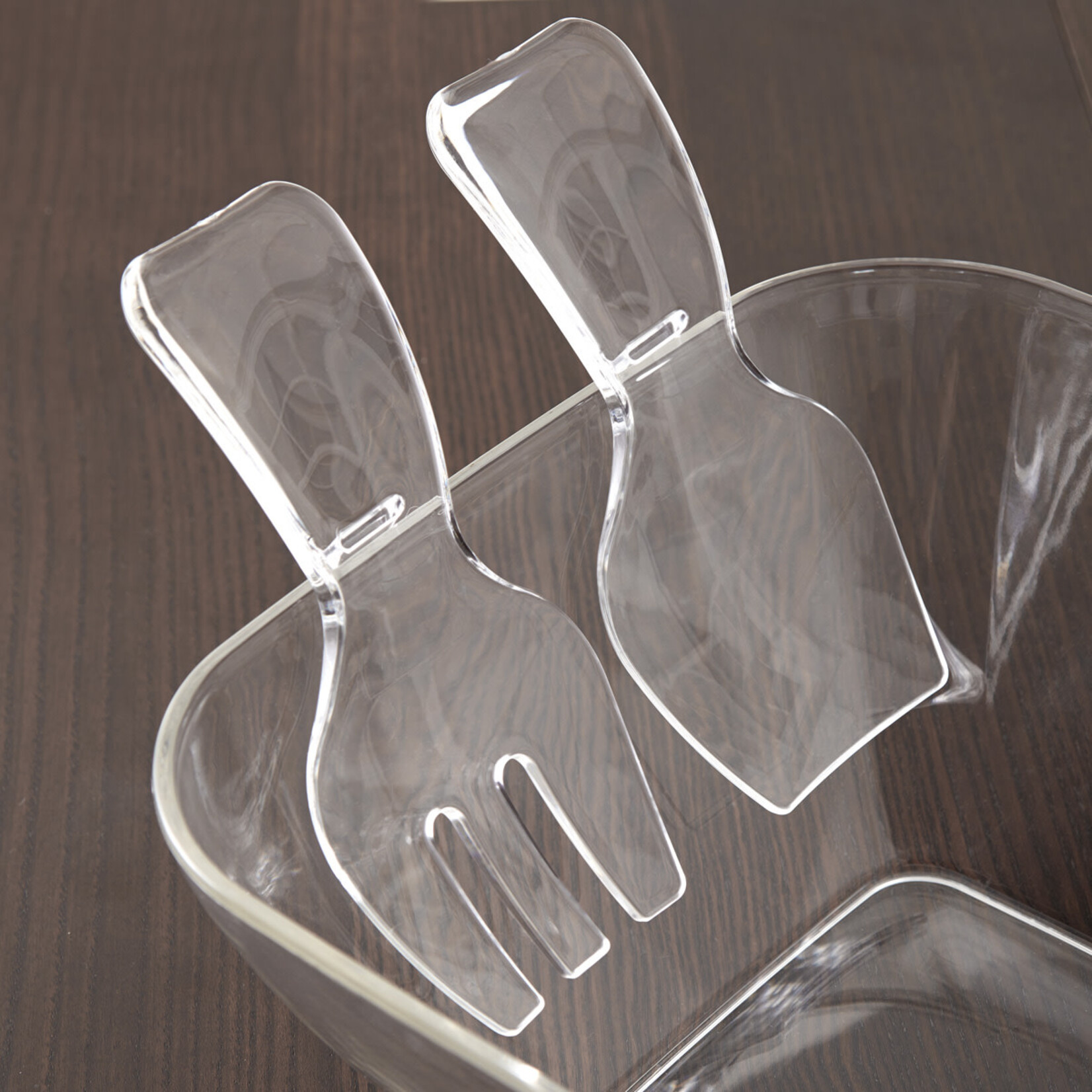 Small Acrylic Salad Servers