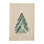 Mud Pie Christmas Tree Painted Towel