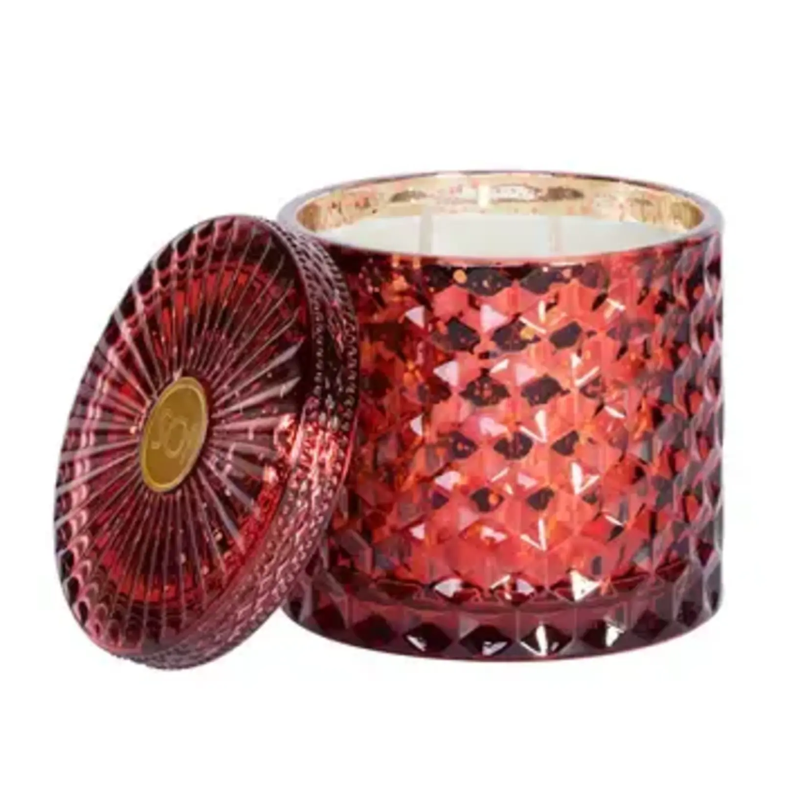 The SOI Company Holiday Spice Shimmer 15 oz. Double Wick