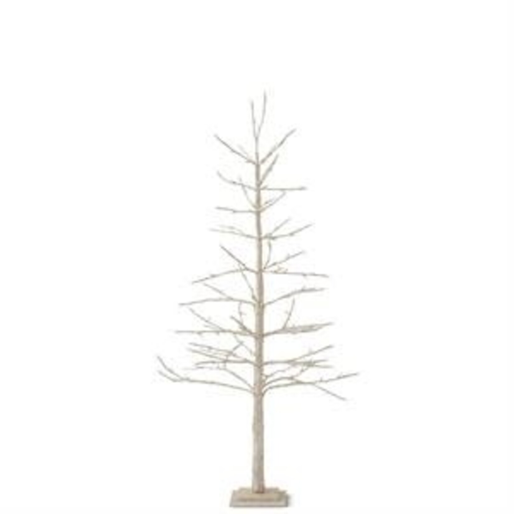 K&K Interiors 5 Foot Gold Glitter LED Christmas Tree w Electrical Plug