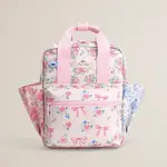 Itzy Ritzy Ribbons + Roses Toddler Backpack