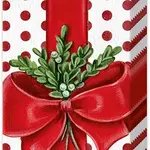 Boston International Import Pocket Tissue A Present for You Christmas
