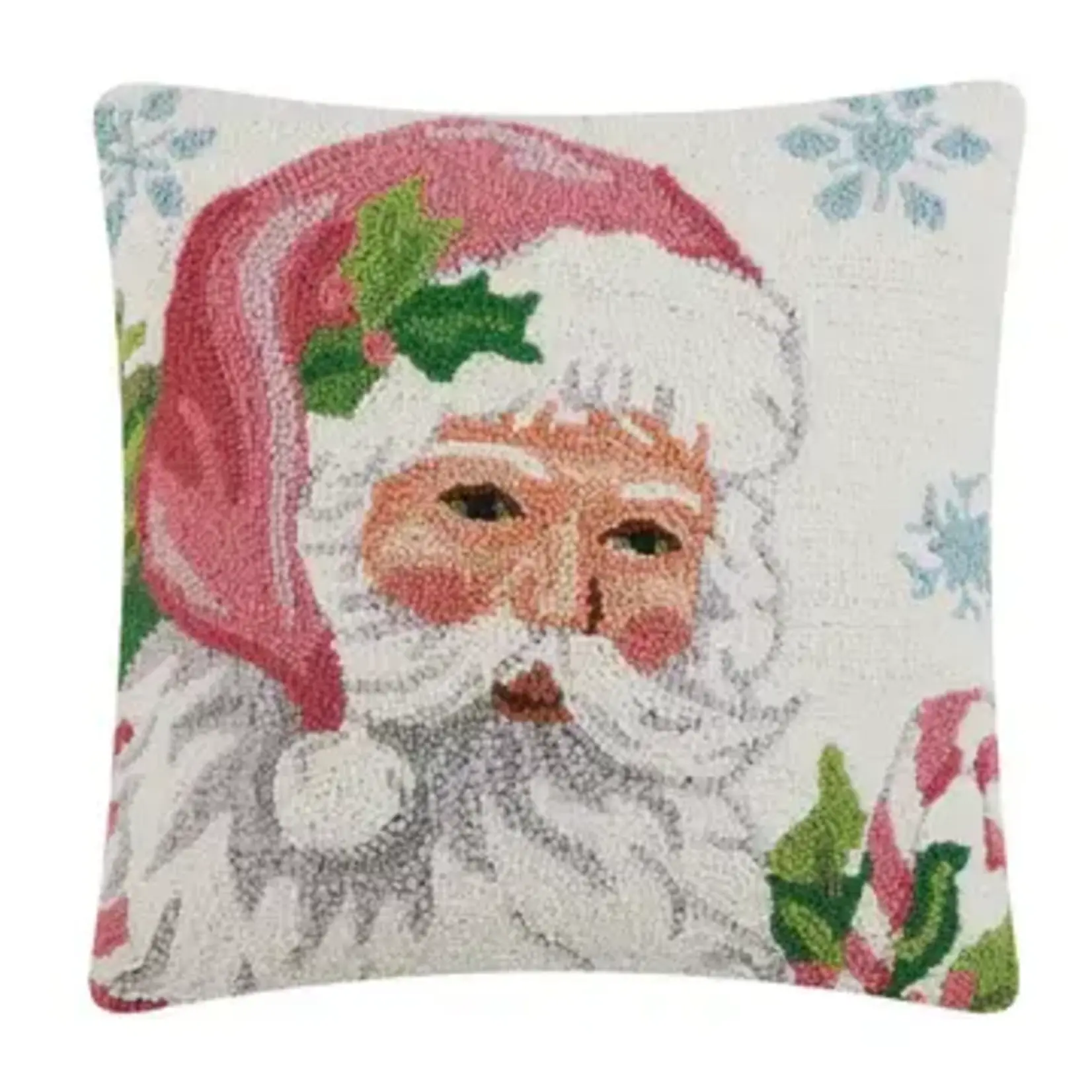 Santa White Hook Pillow