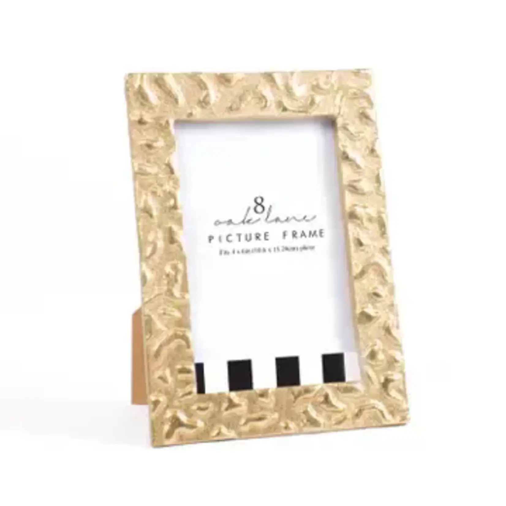 8 Oak Lane Gold Leopard 4x6 Picture Frame