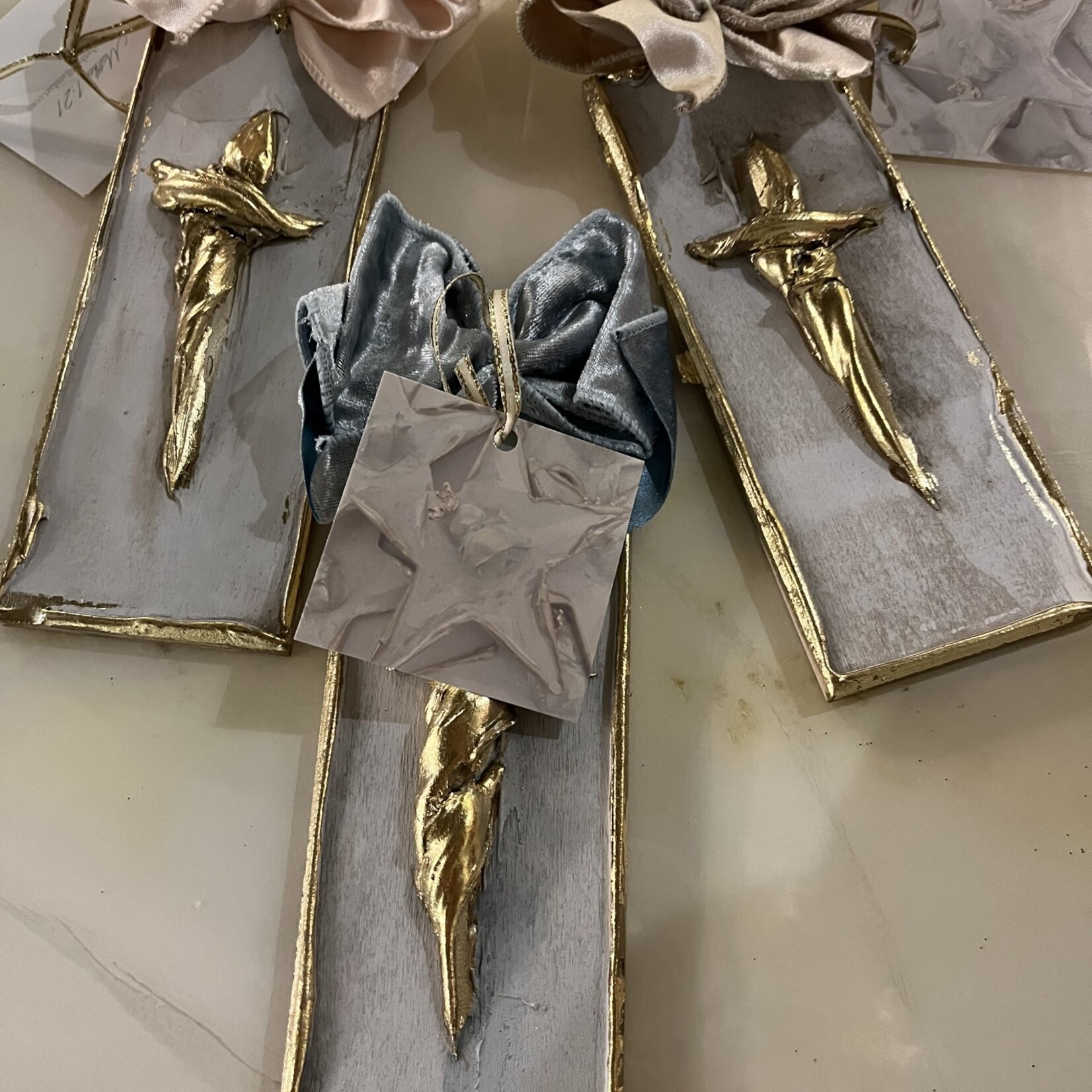 Elizabeth Polland Wooden Cross Hangers