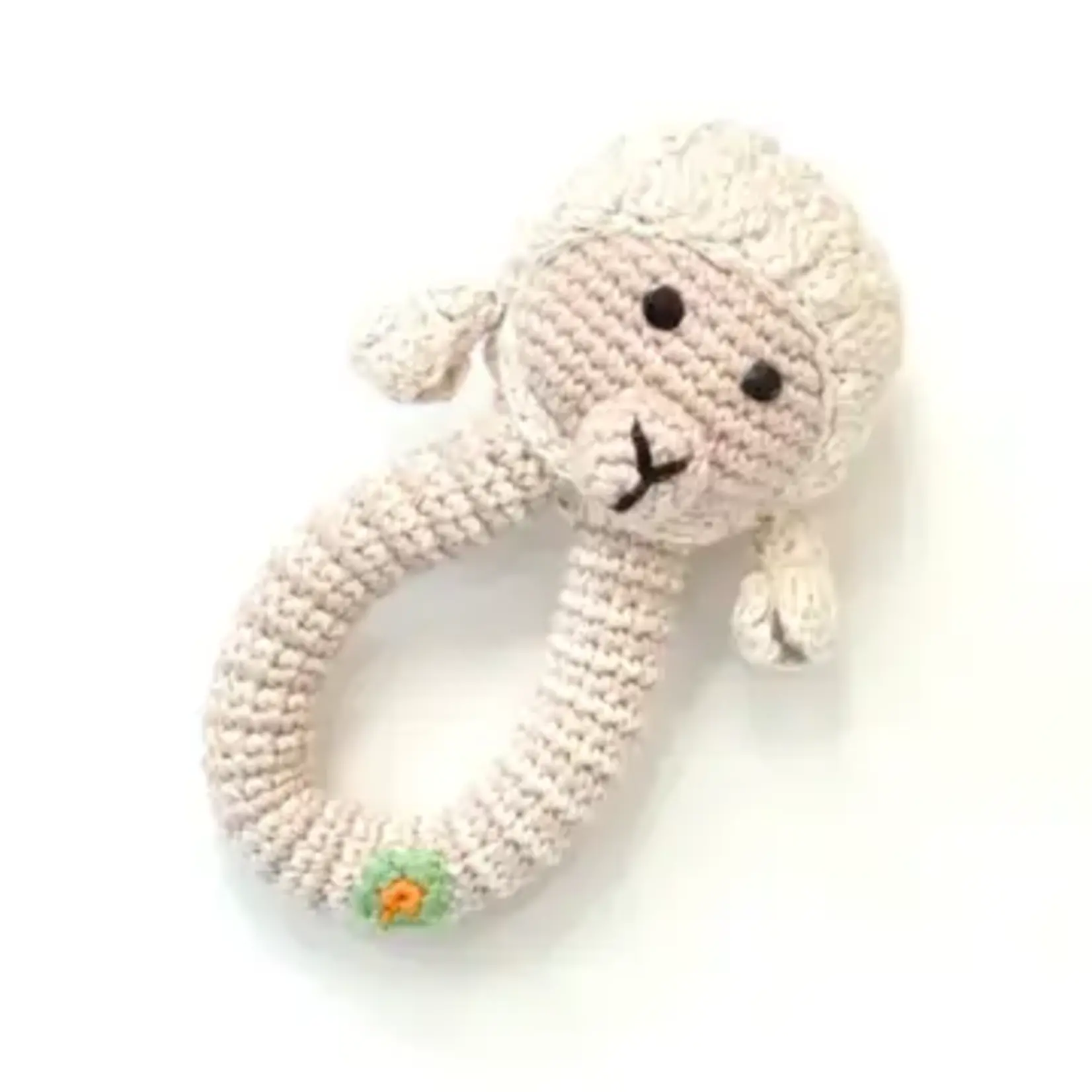 Pebble Plush Lamb Baby Toy
