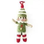 Pebble Holiday Ornament Elf