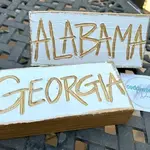 Coddiwompie U.S. State - Custom Art Block Hometown Sports Team Region