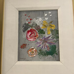 Scott Ellis 8" x 10" Floral with Grey Background