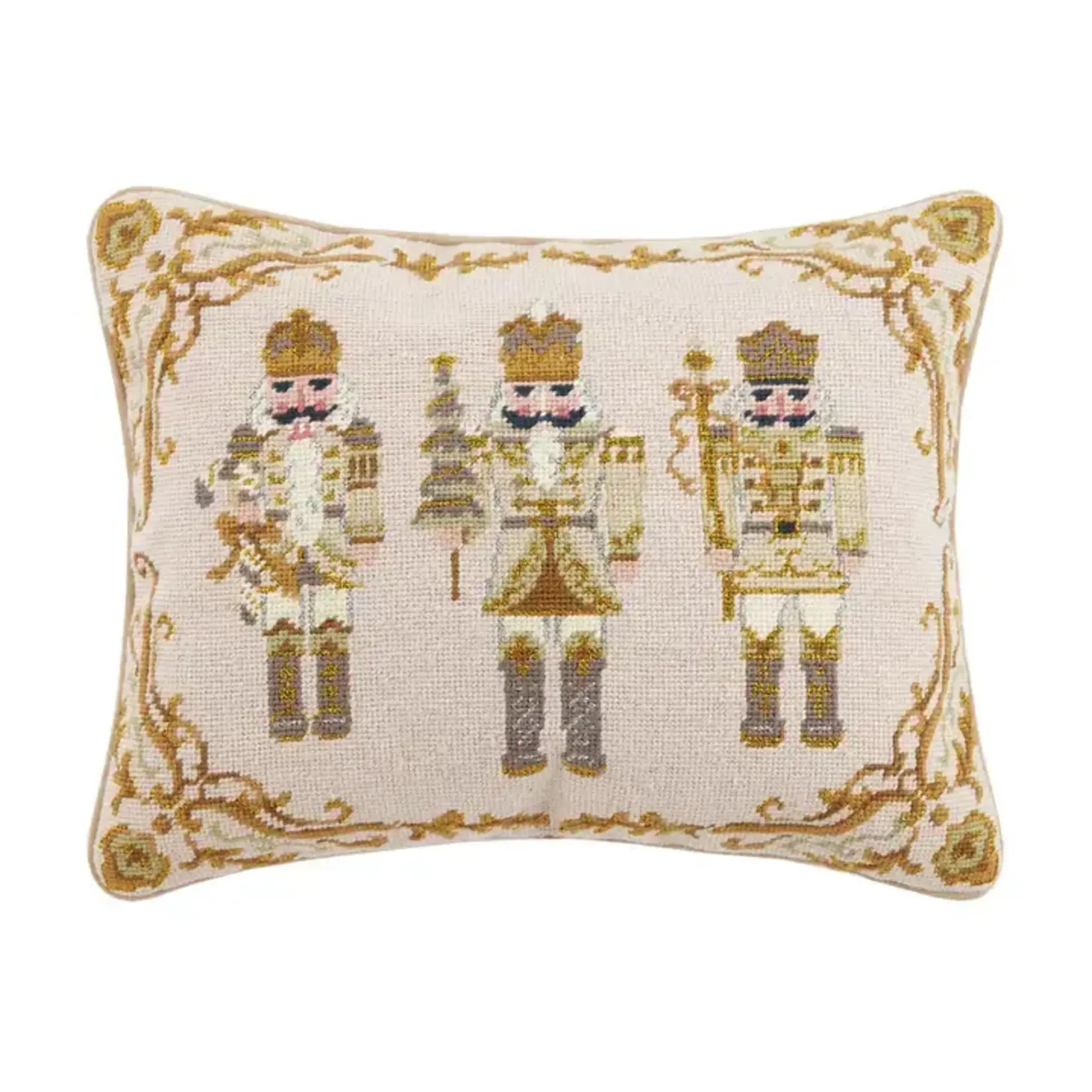 Peking Handicraft Golden Nutcracker Needlepoint