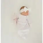 SK Blanks Pima Gown-White  Preemie