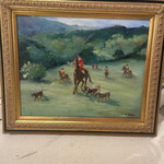Edna Green Equestrian Painting by Edna Green 16" x 20"
