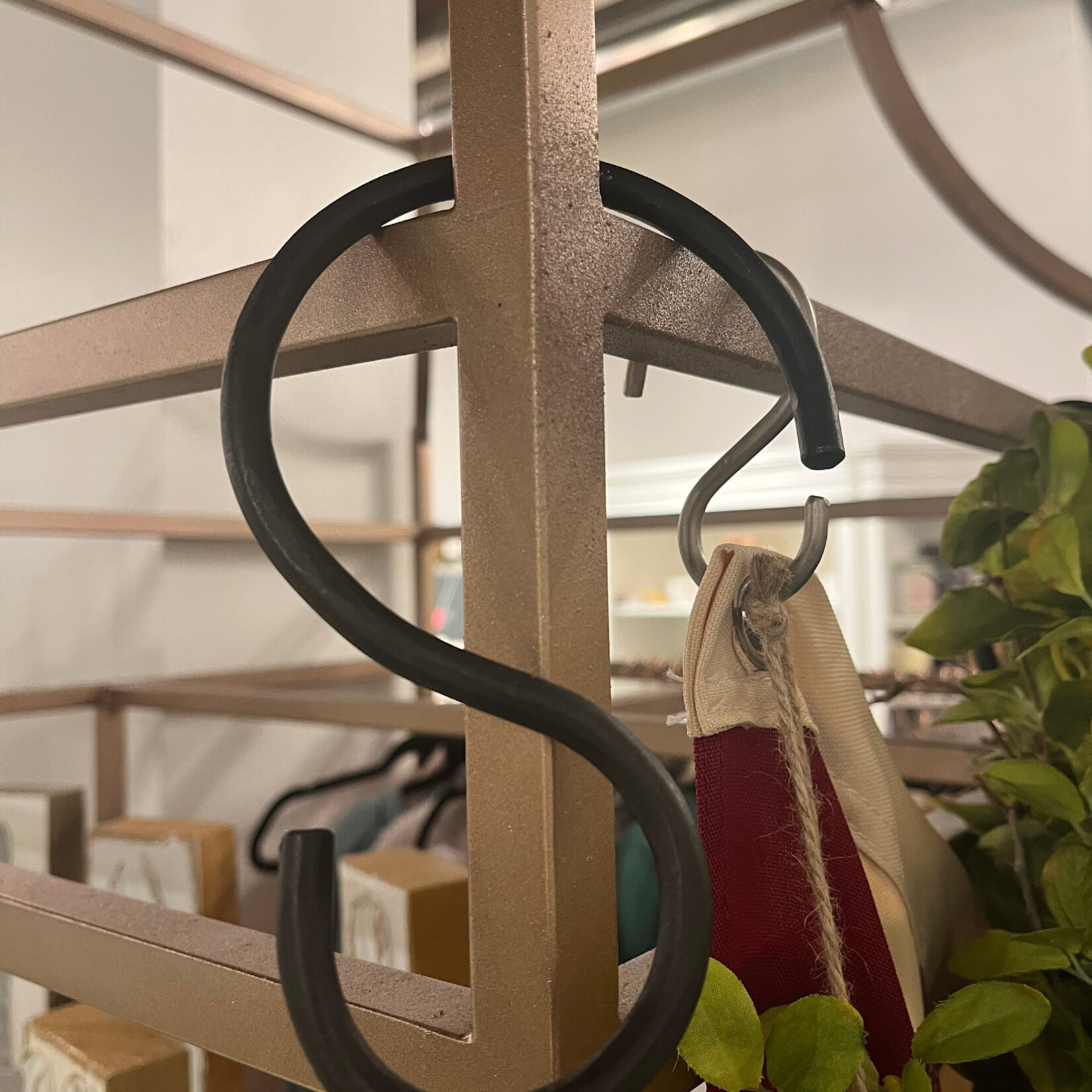 Creative Co-Op Hand-Forged Iron S-Hook