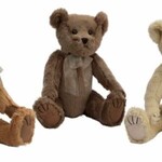 Ditz Designs Classic Bear Taupe 7 inch