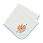 Mud Pie Noah's Ark Quilted Blanket