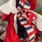 Patriotic Bow, No Glitter