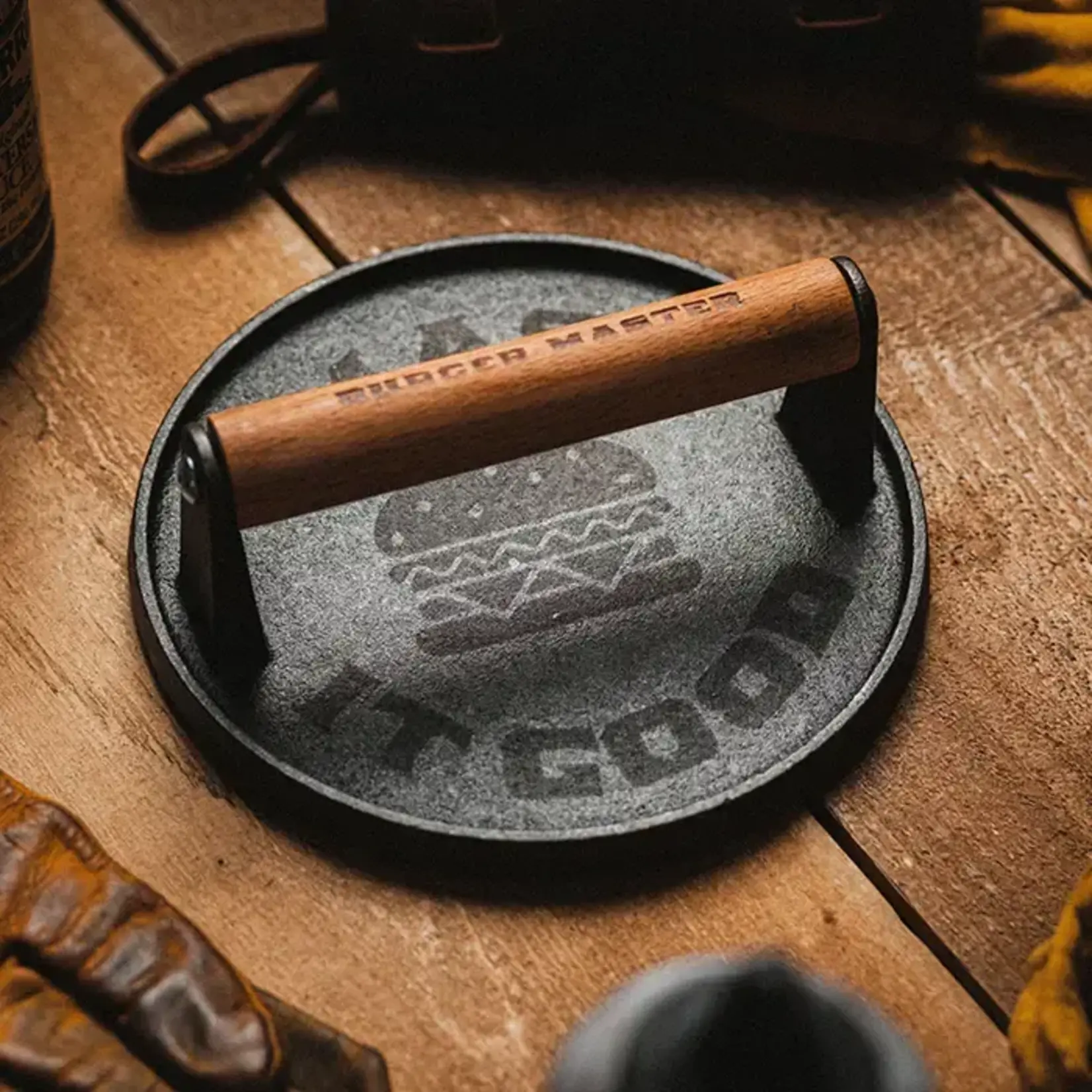 Burger Master Cast Iron