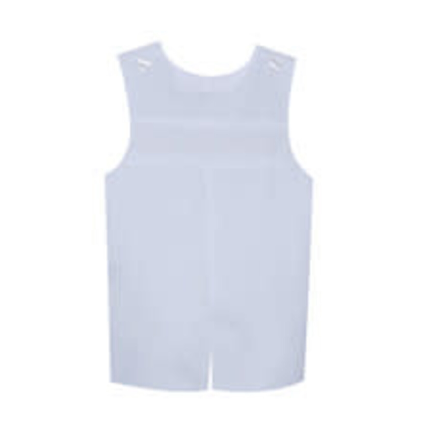 Petit Ami Monogram -Able Sunsuit w Side Tabs - Seersucker