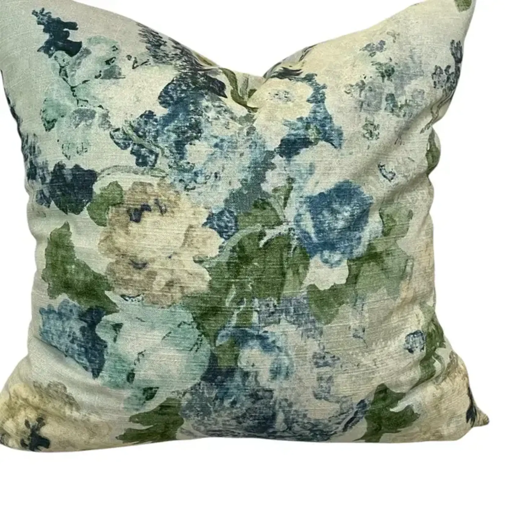 Madison Floral Throw Pillow with Feather Insert 20"x20" with 22"x22" insert